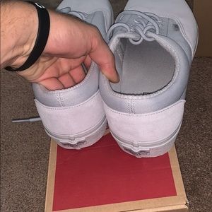 Light gray Vans size 12